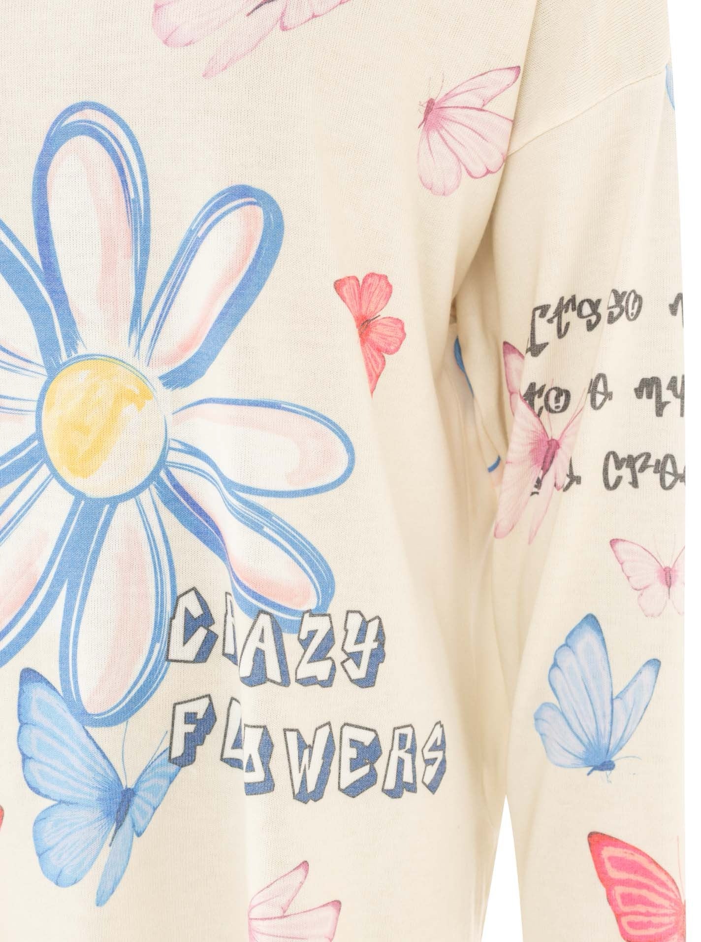 Sommer Pullover "Crazy Flower"