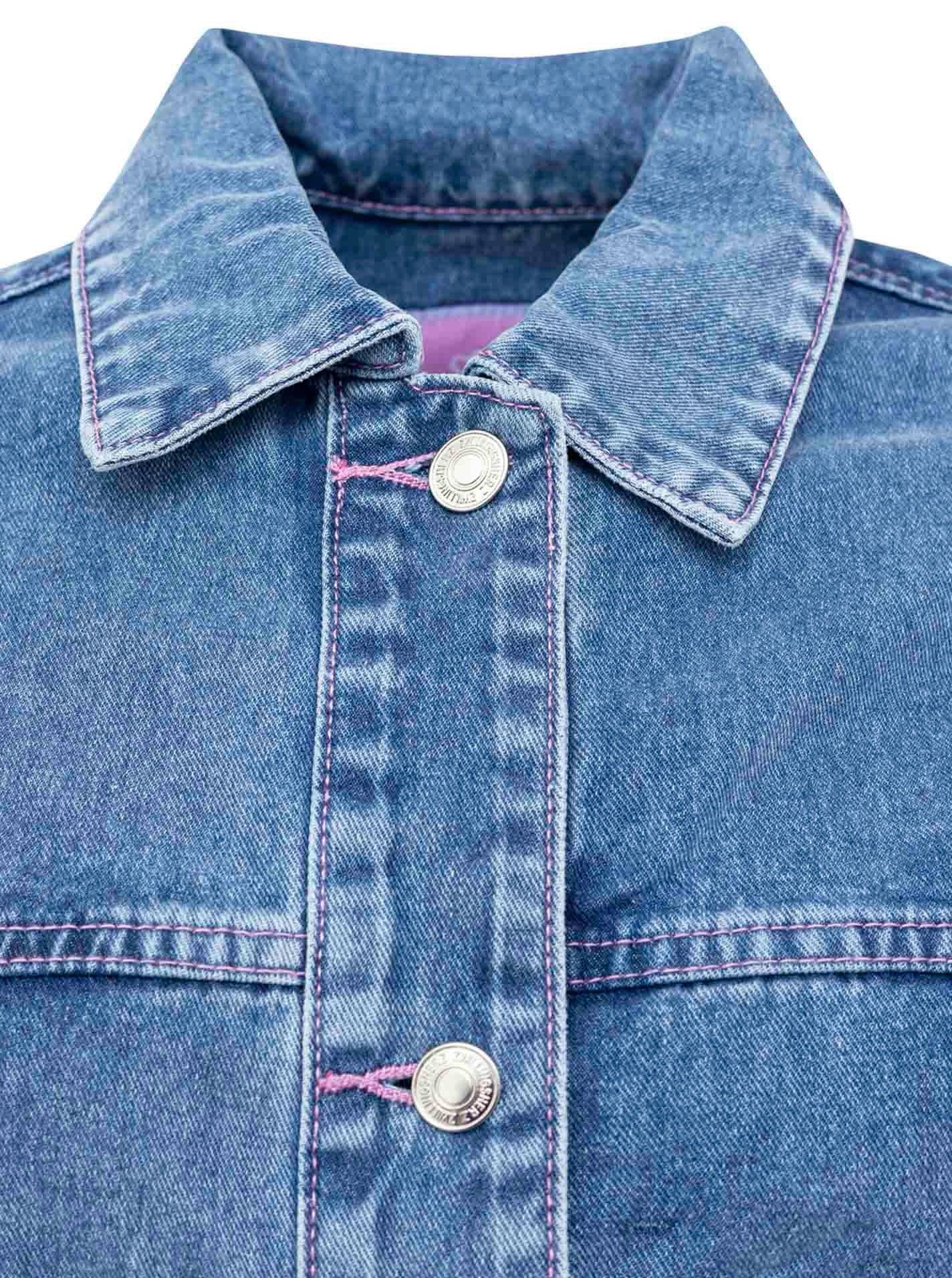 Jeansjacke Herz
