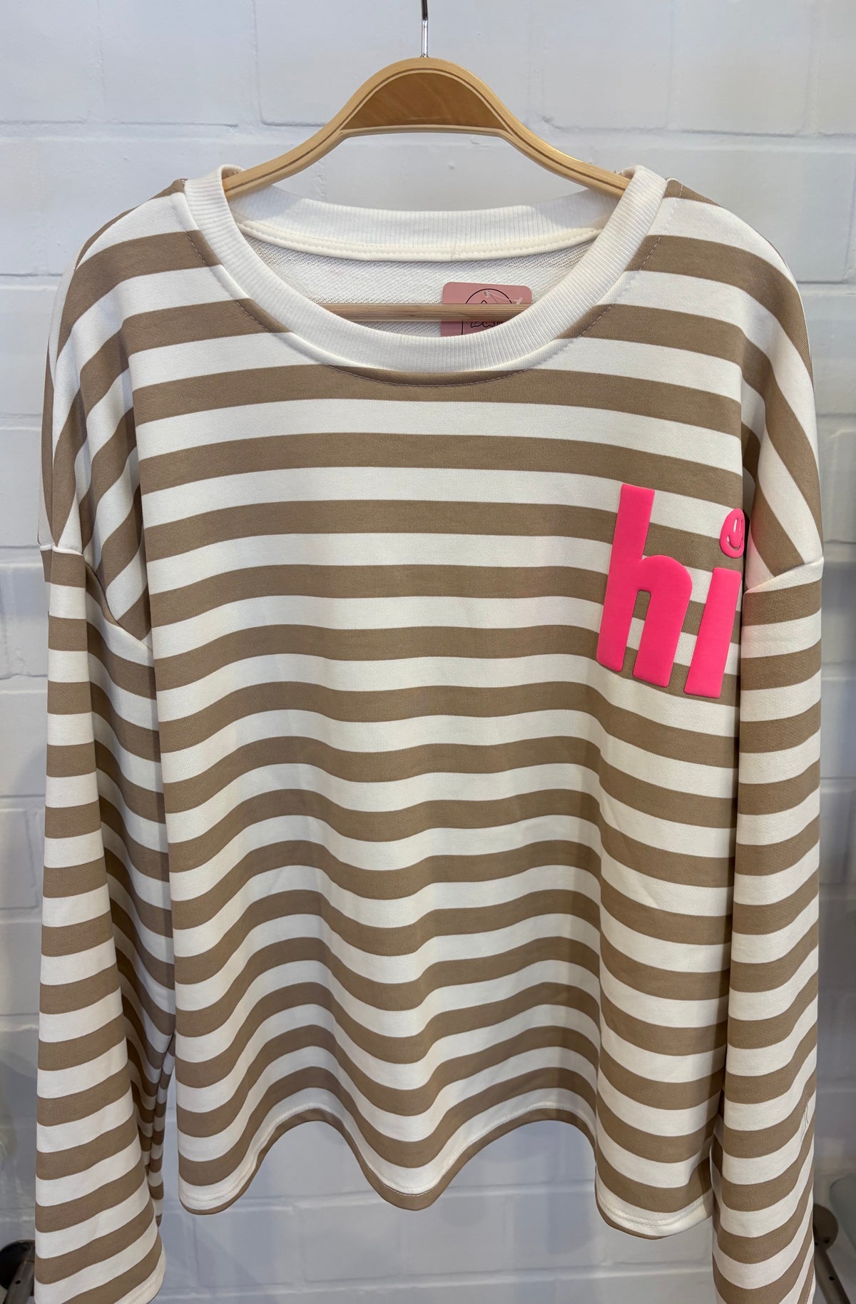 Sweatshirt "hi"