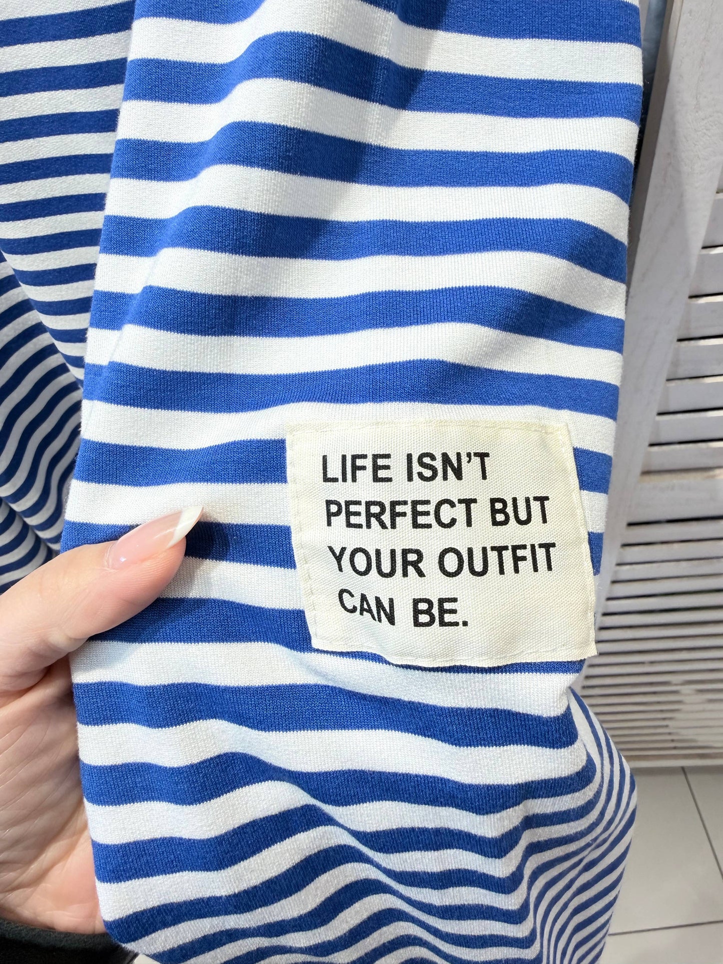 Langarm-T-Shirt mit Streifen