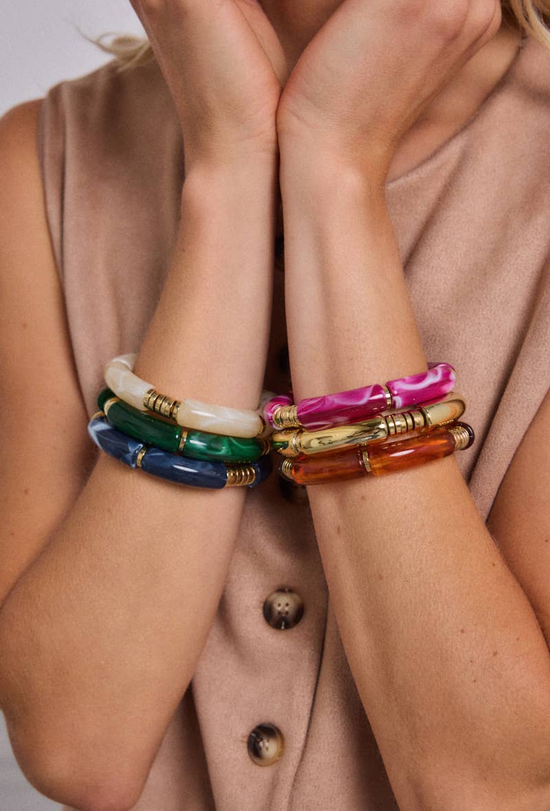 Buntes elastisches Armband