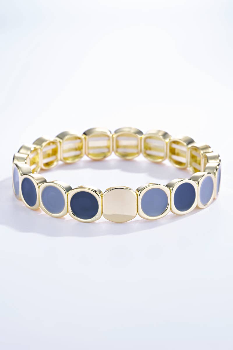 Buntes Armband mit Elastik