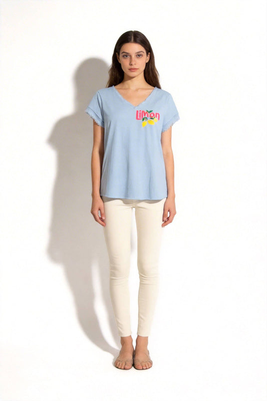 T-Shirt Limoncello 100% Baumwolle