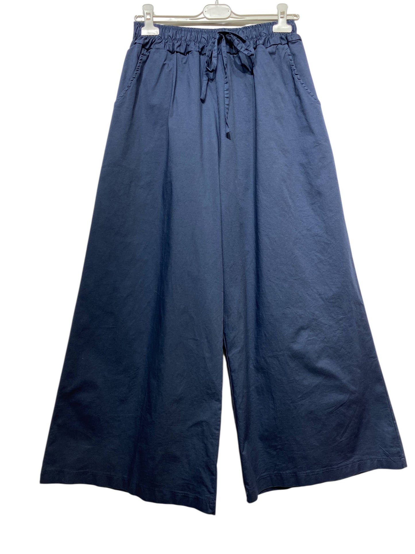 BAUMWOLLHOSE: MARINE