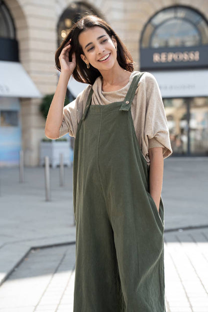 Damen-Cordlatzhose – Lässiger Stil