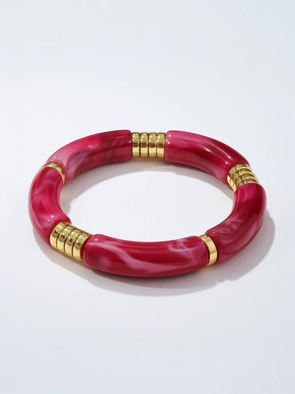 Buntes elastisches Armband