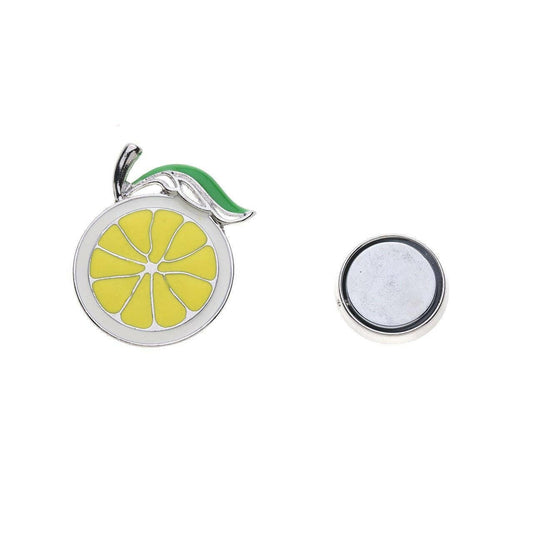 Tüchermagnet Limone  mit Blätter