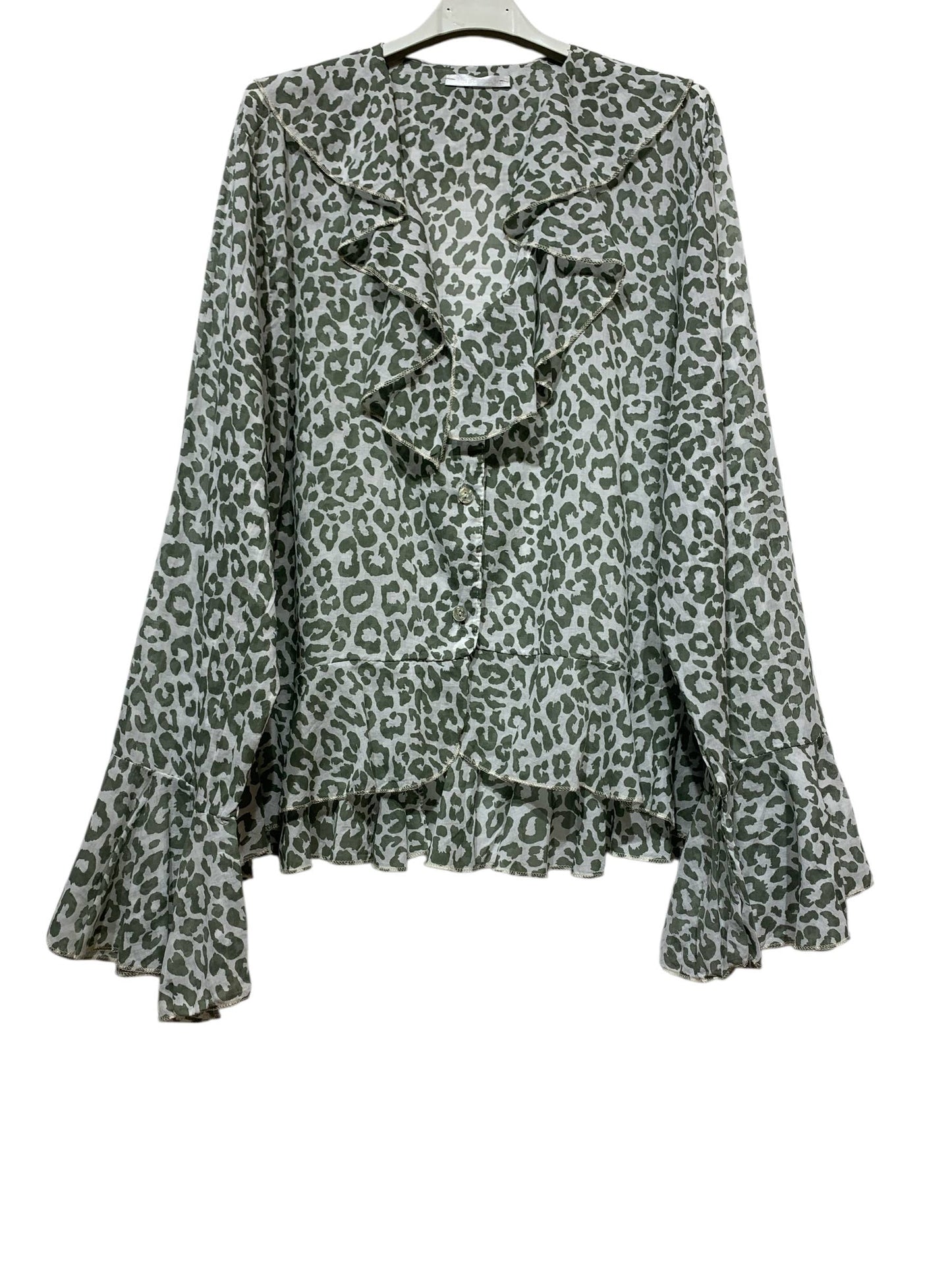 BEDRUCKTE BLUSE