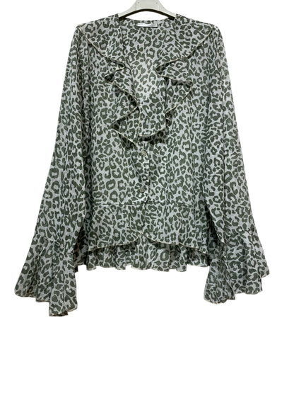 BEDRUCKTE BLUSE