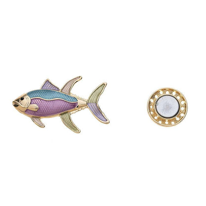 Brosche - Fisch