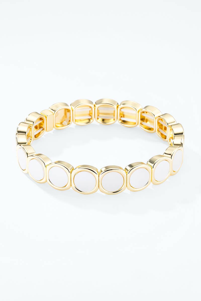 Buntes elastisches Armband