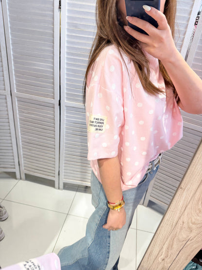 T‑Shirt mit Punkten