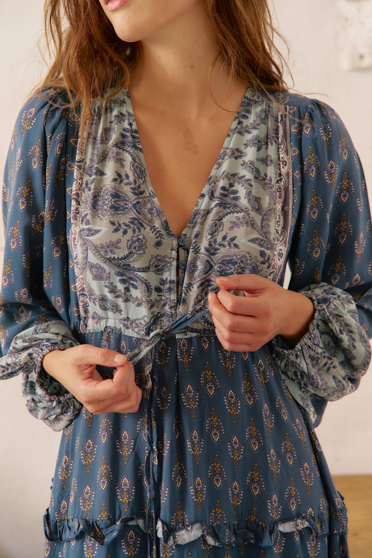 Nico Print Luciana Maxikleid
