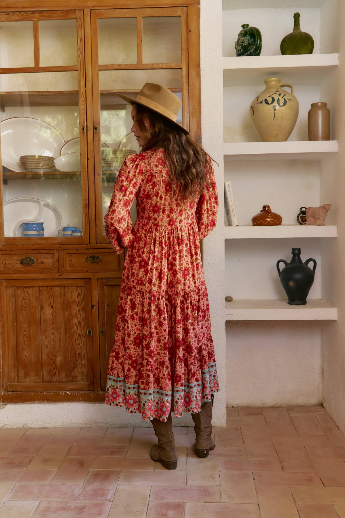 Lilliana Print Eve Midikleid
