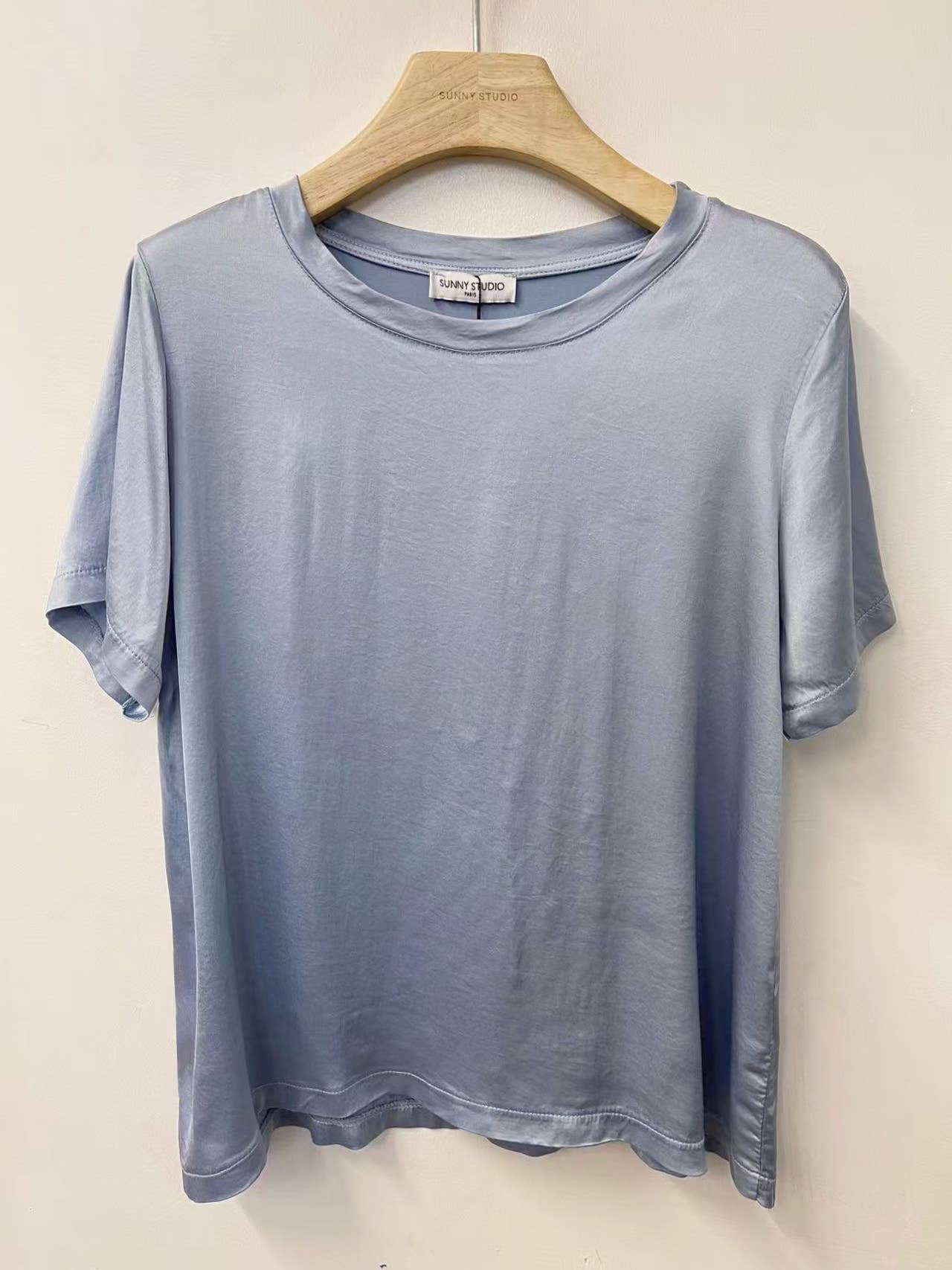 Kurzärmeliges Jersey-T-Shirt