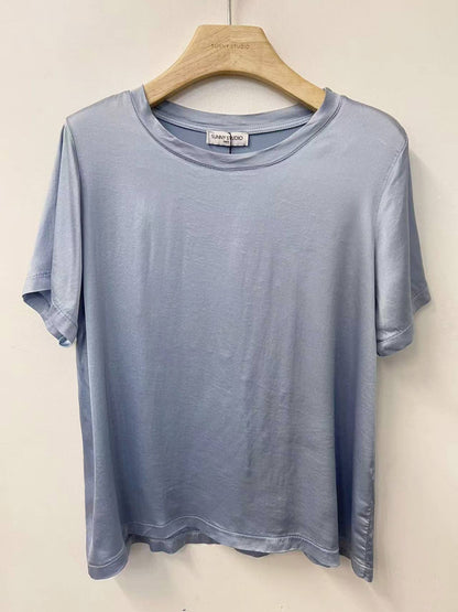 Kurzärmeliges Jersey-T-Shirt