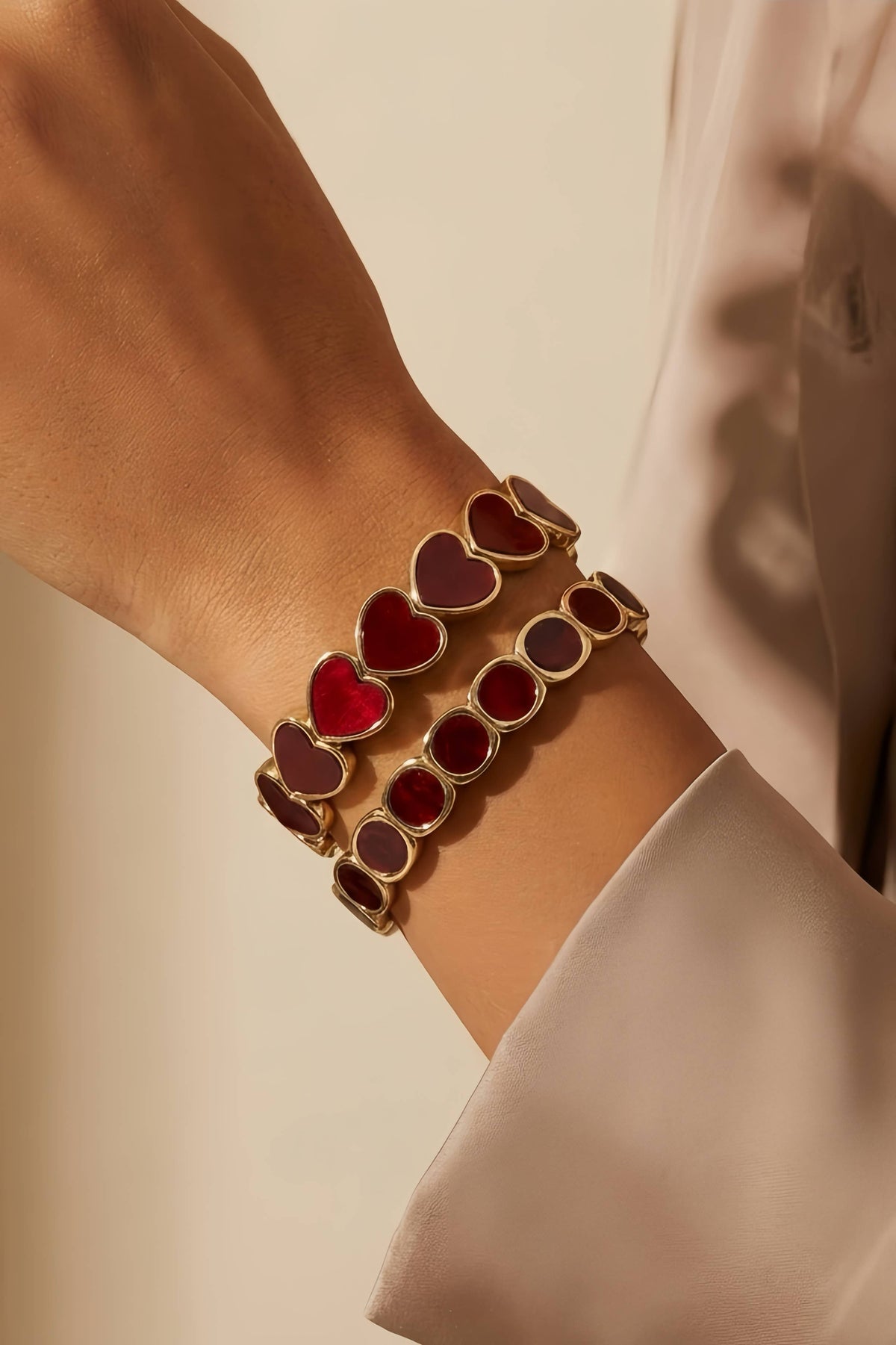Buntes elastisches Armband