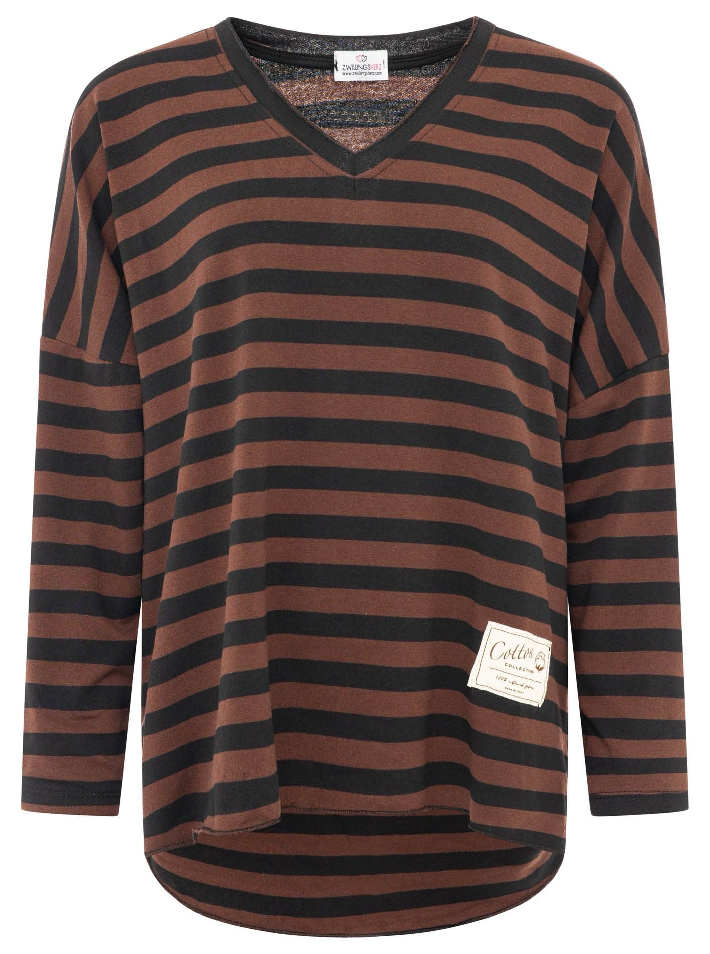 100% BW Oversize Shirt "Stripes"