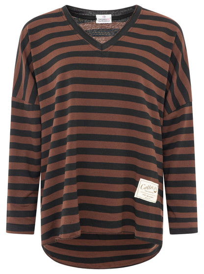 100% BW Oversize Shirt "Stripes"