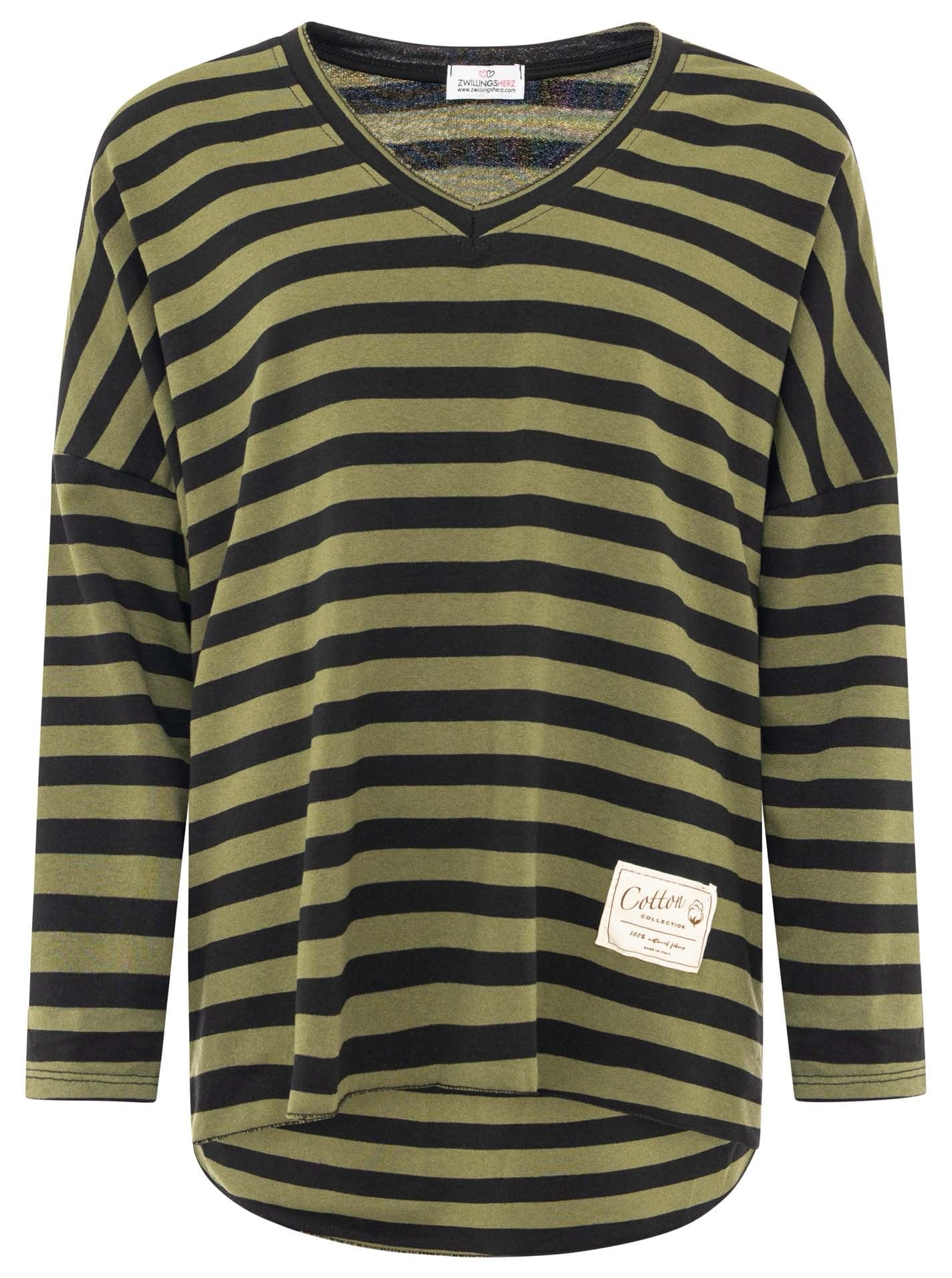 100% BW Oversize Shirt "Stripes"