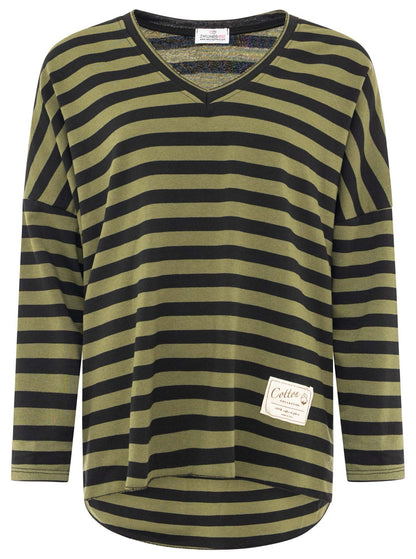 100% BW Oversize Shirt "Stripes"