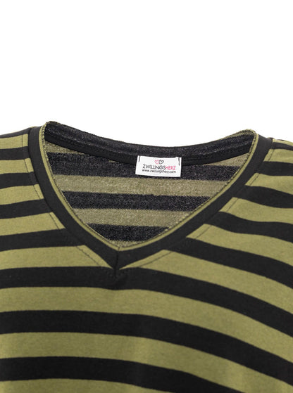 100% BW Oversize Shirt "Stripes"