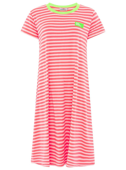 Sweat Kleid "Neon Streifen"