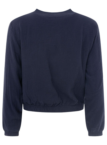 Zipper Jacke "Musselin"