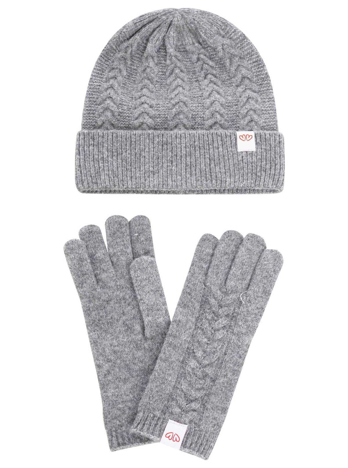 Geschenk Set Mütze & Handschuh