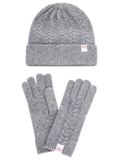 Geschenk Set Mütze & Handschuh