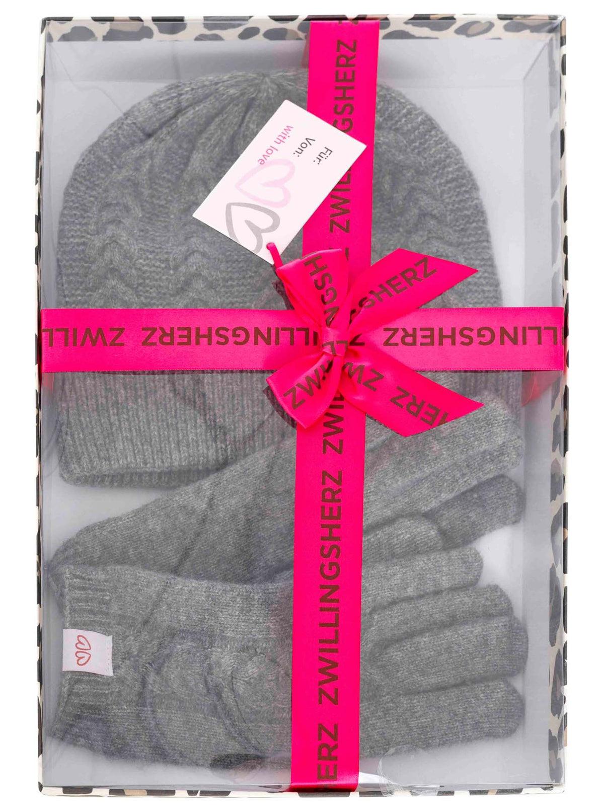 Geschenk Set Mütze & Handschuh