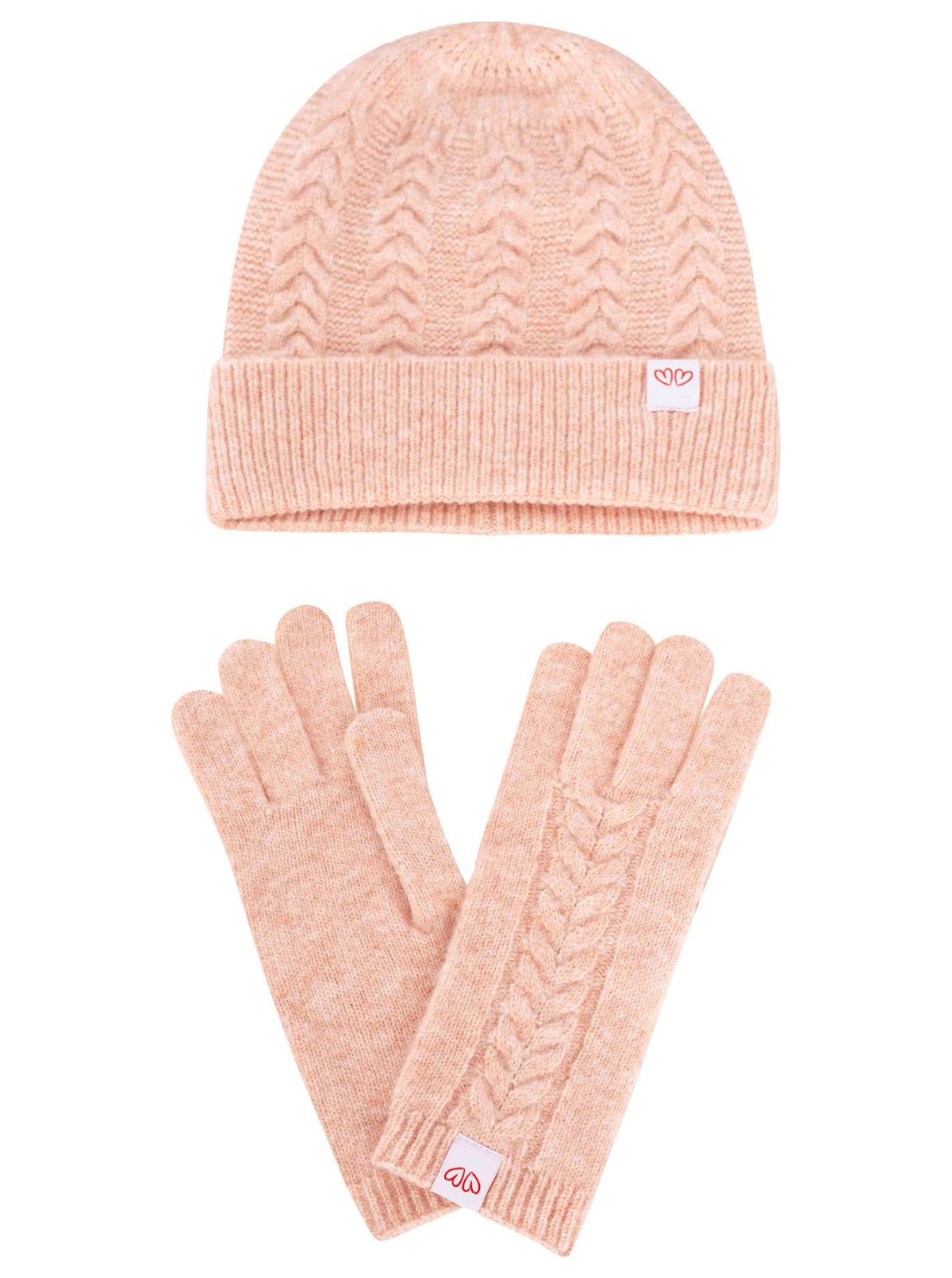 Geschenk Set Mütze & Handschuh