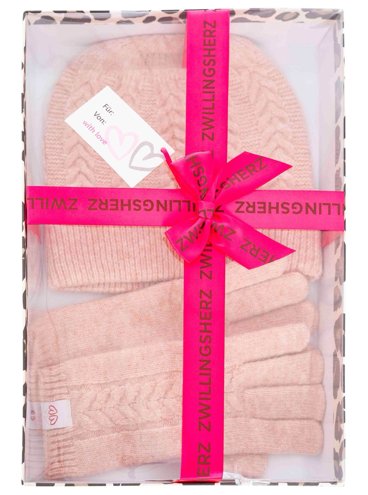 Geschenk Set Mütze & Handschuh