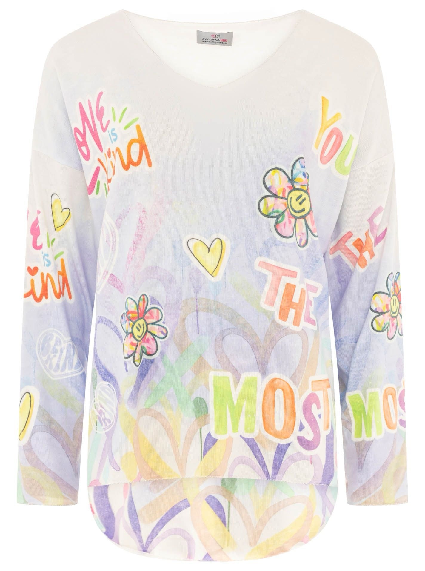 Sommer Pullover "Love is Kind"