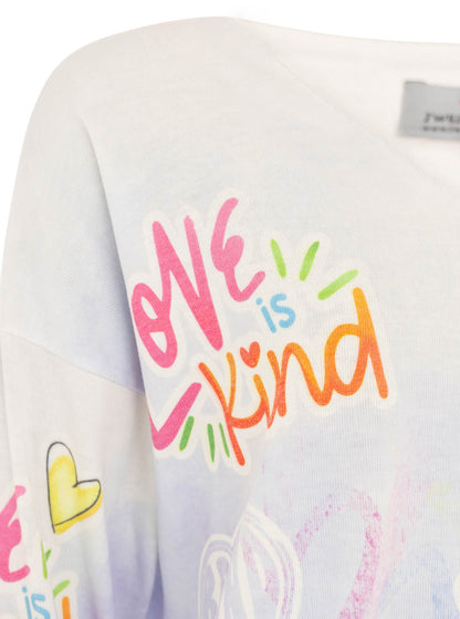 Sommer Pullover "Love is Kind"