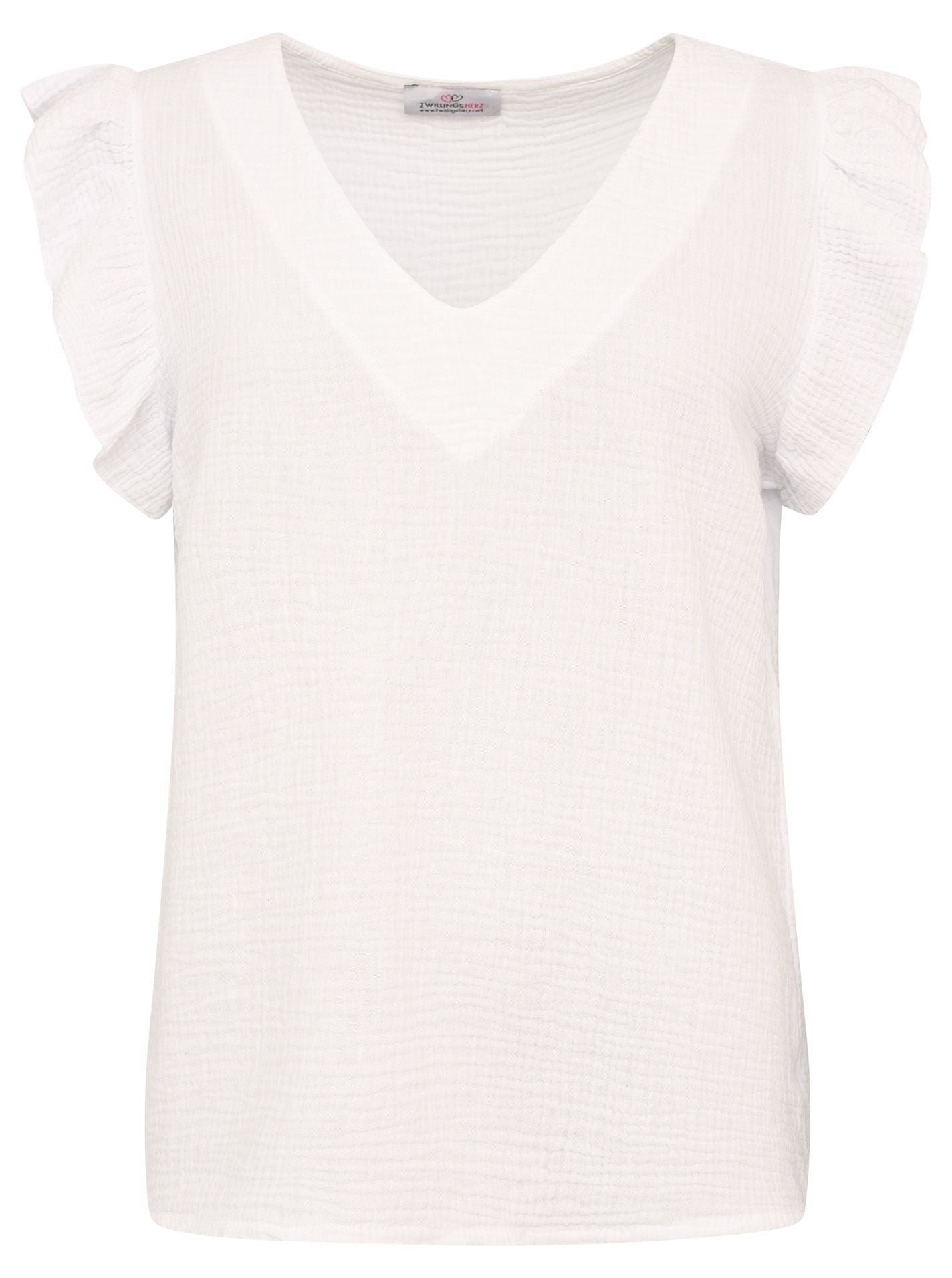Musselin Bluse "Rüschen"