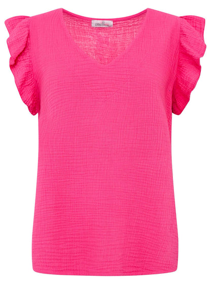 Musselin Bluse "Rüschen"