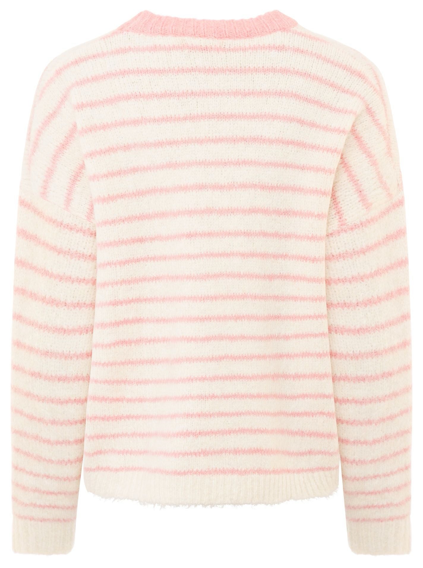 Pullover Rundhals Viskose "Lemons"