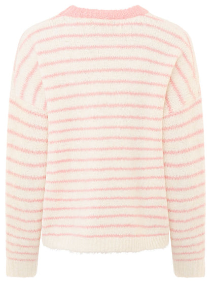Pullover Rundhals Viskose "Lemons"
