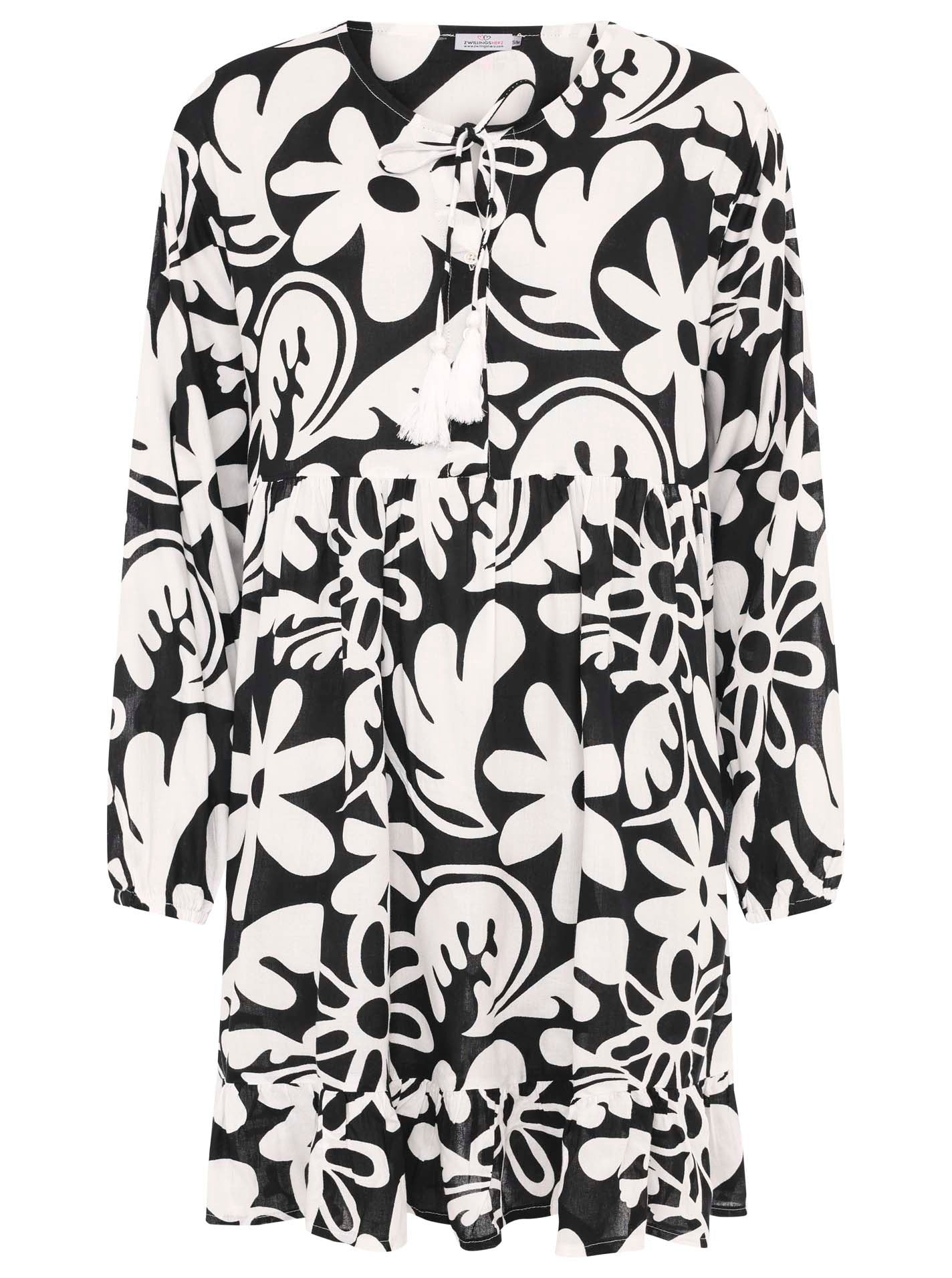 Kleid Viskose "Flower Paradise"