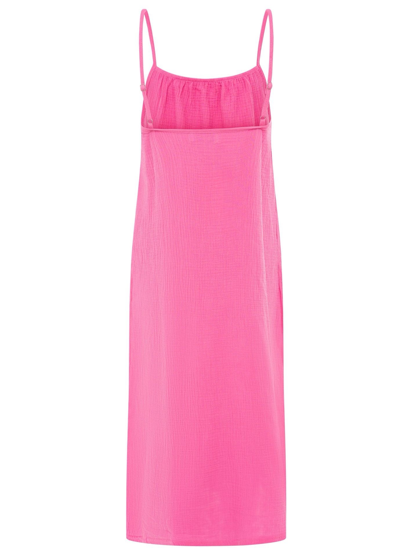 Trägerkleid Maxi Musselin "Uni"