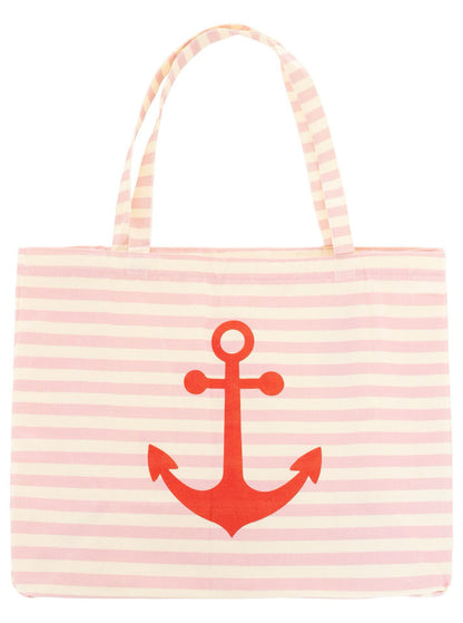 XXL Shopper Tasche "Streifen & Anker"