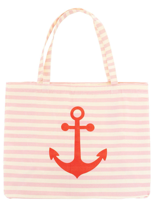 XXL Shopper Tasche "Streifen & Anker"