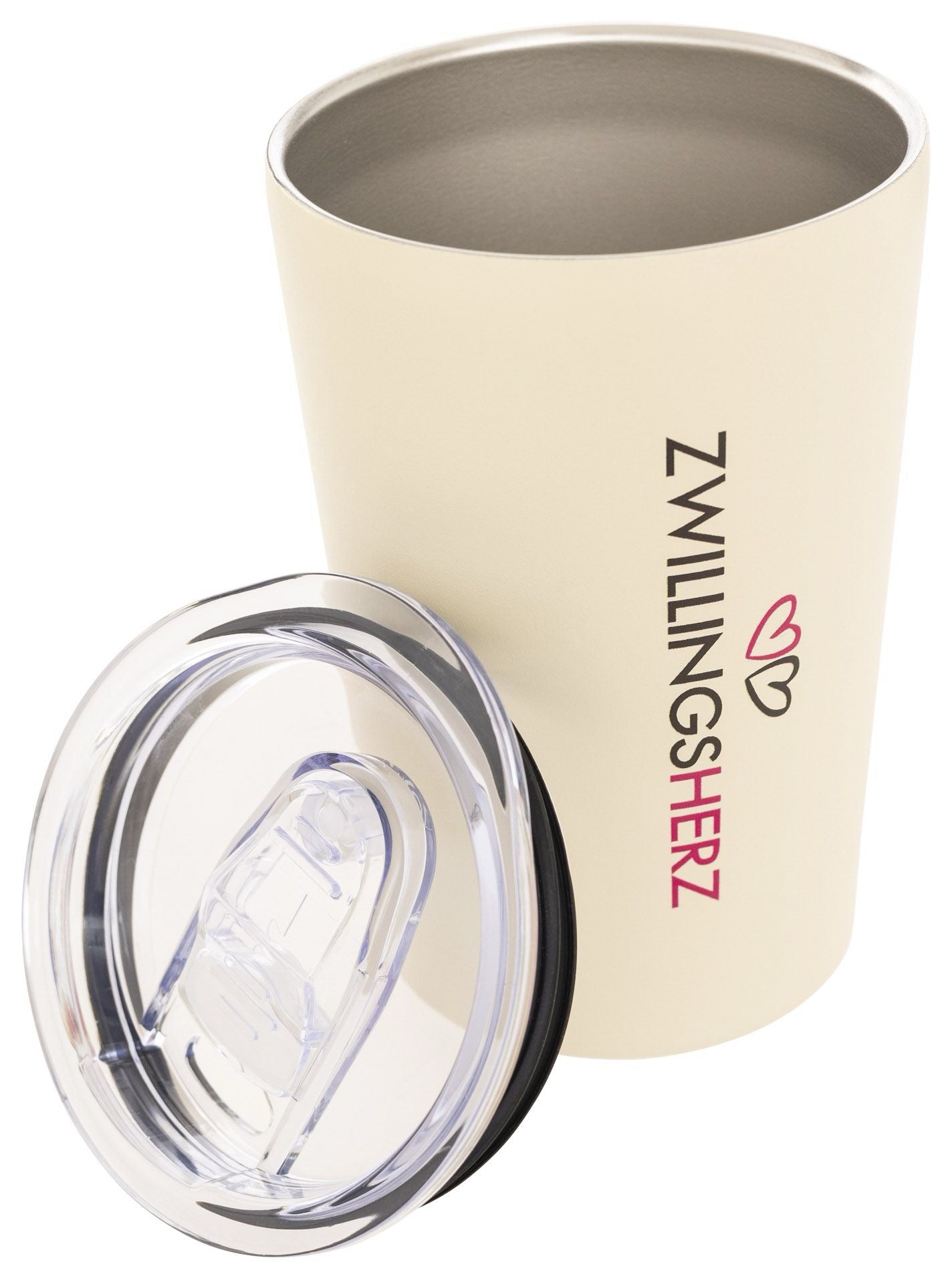 Thermo Becher "Zwillingsherz"