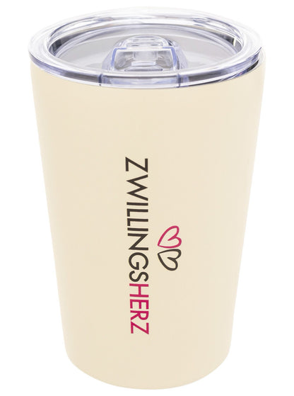 Thermo Becher "Zwillingsherz"
