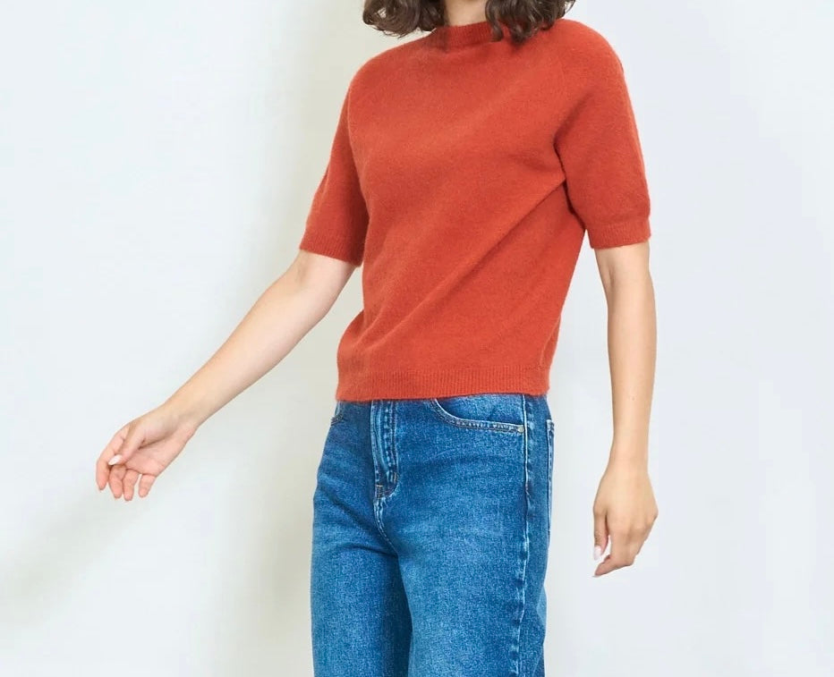 Feinstrickpulli Halbarm