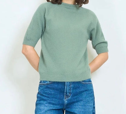Feinstrickpulli Halbarm