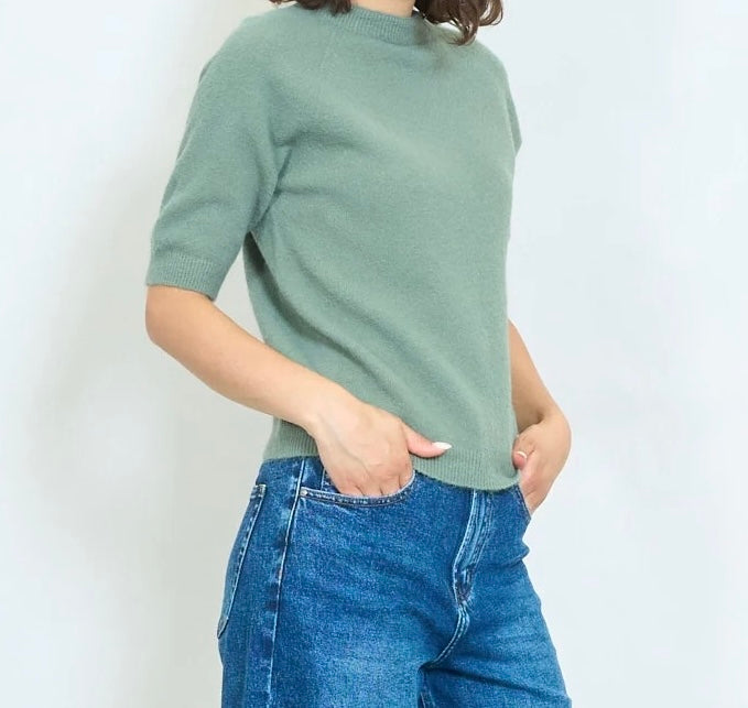 Feinstrickpulli Halbarm