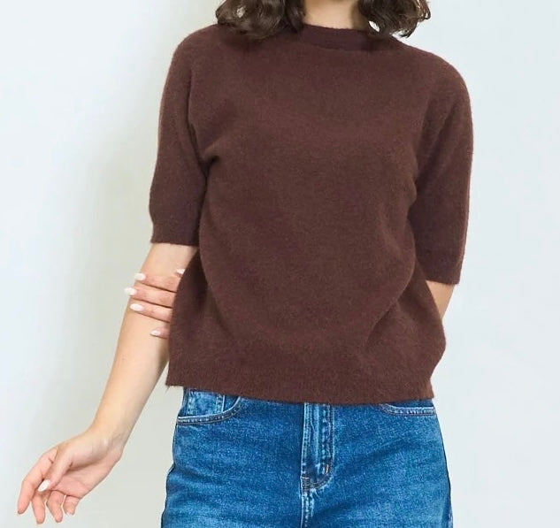 Feinstrickpulli Halbarm
