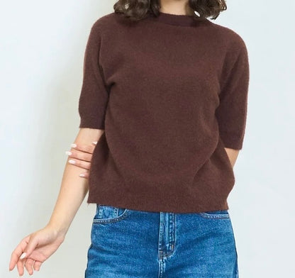 Feinstrickpulli Halbarm